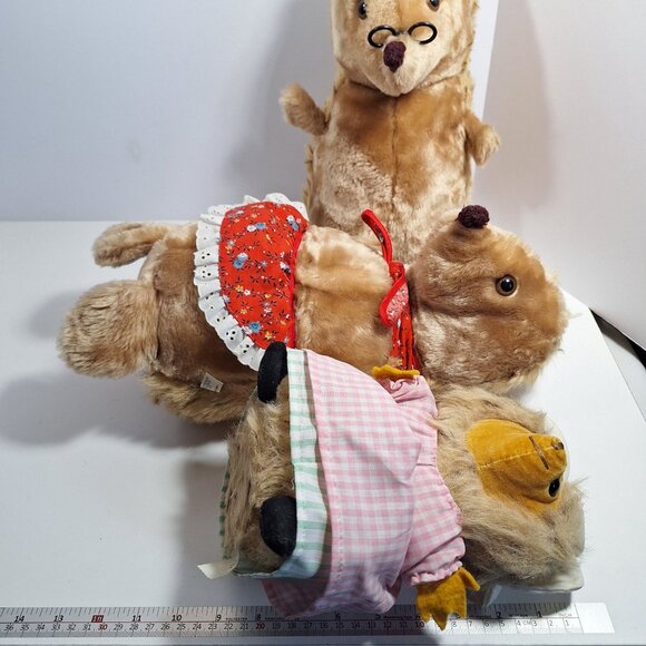 Beatrix PotterHedgehog Eden Plush Hortense Horatio Tiggy Winkle 1980s Vintage - Picture 9 of 16